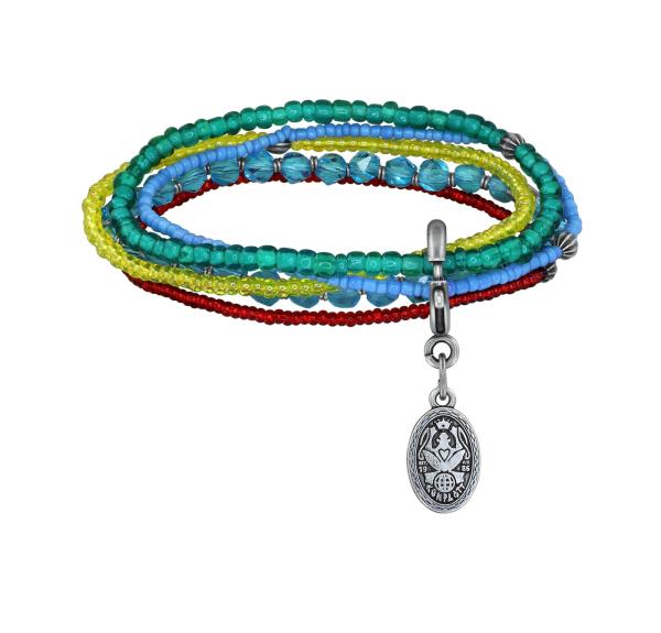 Multi - Petit Glamour d'Afrique - Armband von Konplott
